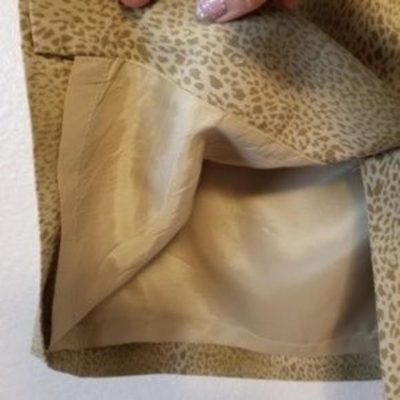 Kasper ASL Olive Green Patterned Suit 8 EUC - Picture 7 of 7